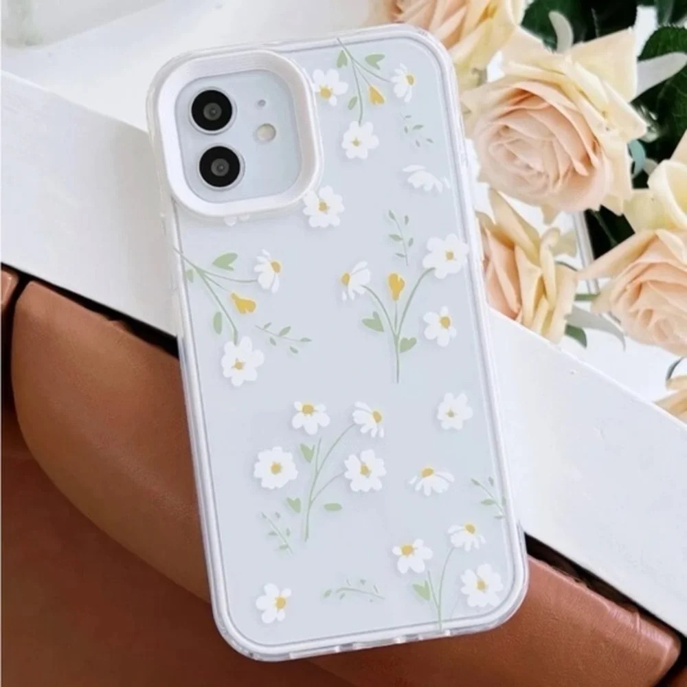 ⚠️Clearance🫧iPhone 13/Pro/Pro Max Cute Floral Clear Protective iPhone Case - Picture 3 of 4